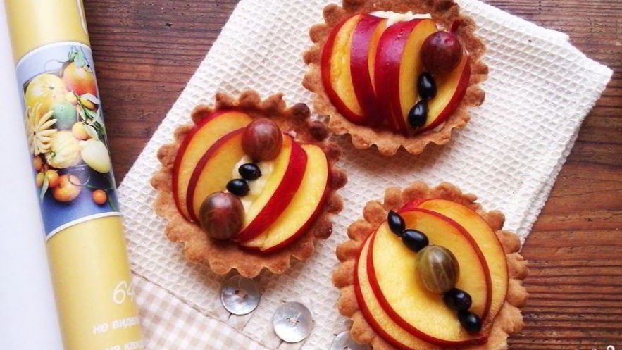 Рецепт тарталеток с фруктами