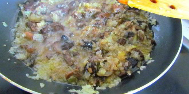 Рецепт тарталеток с грибной начинкой