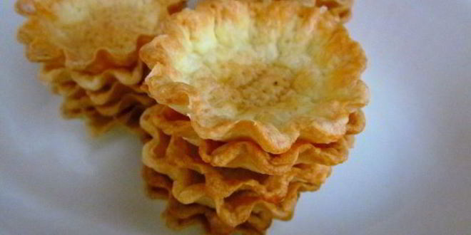 Рецепт тарталеток с грибной начинкой