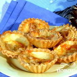 Рецепт Тарталеток с камамбером