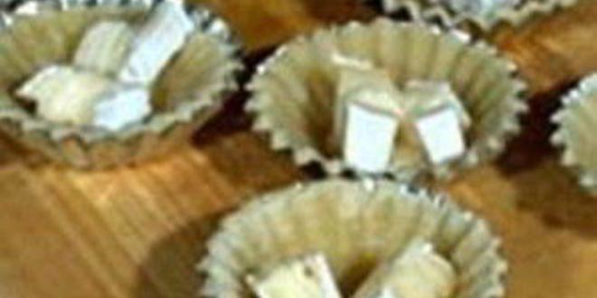 Рецепт тарталеток с камамбером