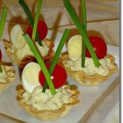 Рецепт Тарталеток с куриным муссом