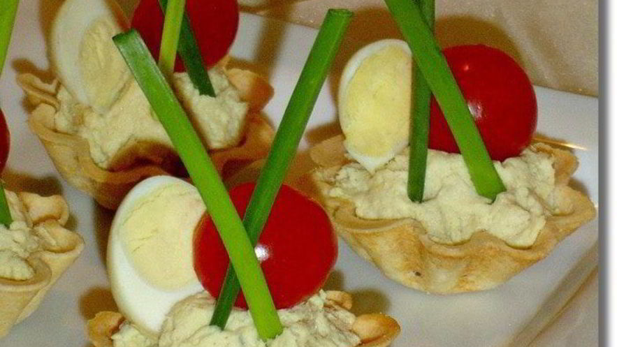 Рецепт тарталеток с куриным муссом