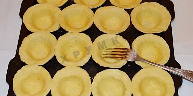 Рецепт тарталеток с курицей и грибами
