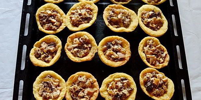 Рецепт тарталеток с курицей и грибами