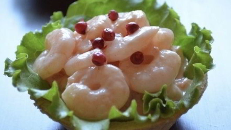 Рецепт тарталеток с морепродуктами