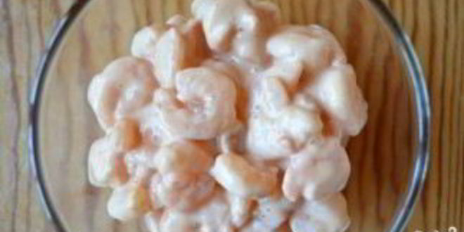 Рецепт тарталеток с морепродуктами