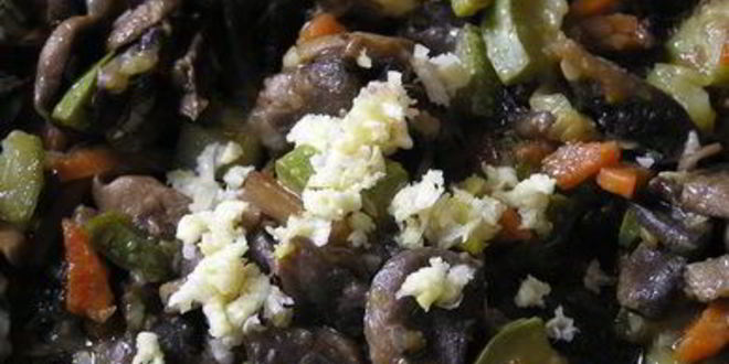 Рецепт тарталеток с начинкой из овощей и грибов