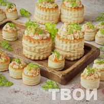 Тарталетки с рыбой