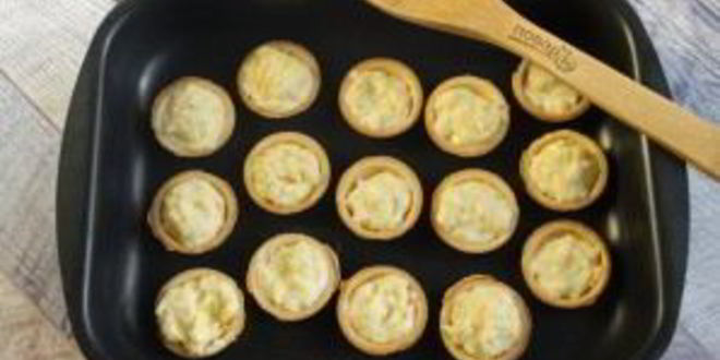 Рецепт тарталеток с сыром