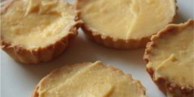 Рецепт тарталеток с заварным кремом и ягодами