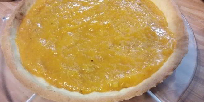 Рецепт абрикосового тарта с франжипаном и миндальным крокантом