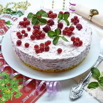 Рецепт Малинова-сметанного тарт