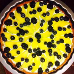 Рецепт Мангового тарта с маскарпоне