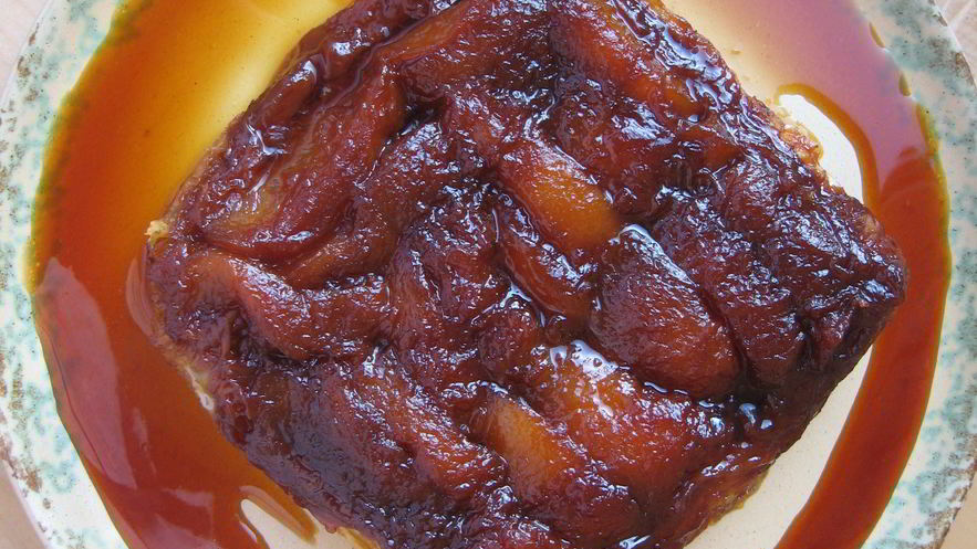 Рецепт нектаринового тарта татен