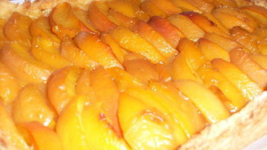 Рецепт персикового тарта