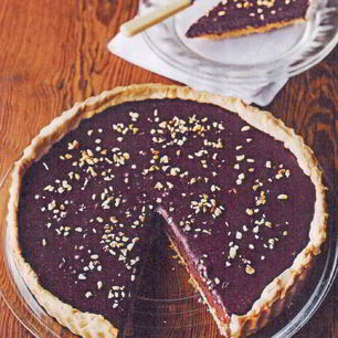 Рецепт Шоколадного тарта с фундуком и медом