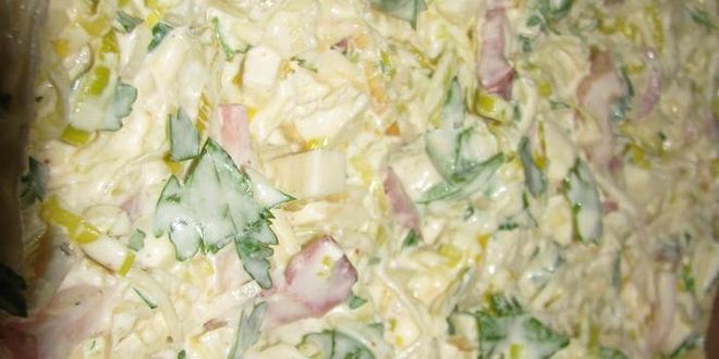 Рецепт тарта 3 сыра с пореем, балыком и оливками