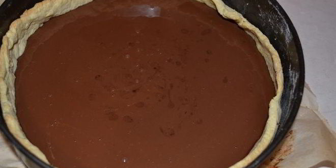 Рецепт тарта два шоколада