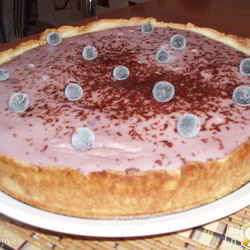 Рецепт Тарта йогуртово-творожно-банановый