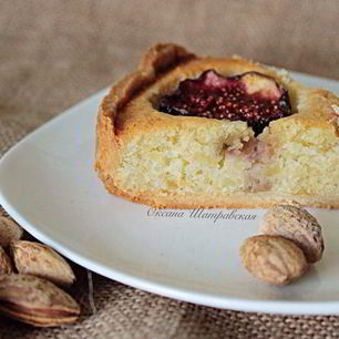 Рецепт Тарта миндально-инжирный