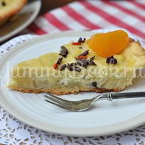 Рецепт Тарта с бананом и кокосовым молоком