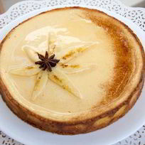 Рецепт Тарта с карамелизированными бананами и йогуртовым кремом