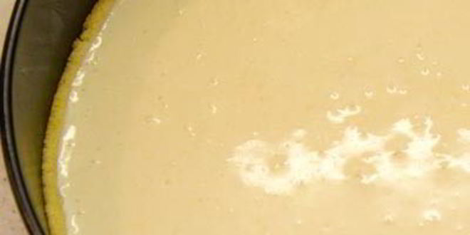 Рецепт тарта с карамелизированными бананами и йогуртовым кремом