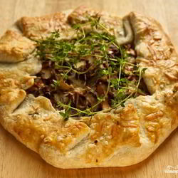Рецепт Тарта с лисичками