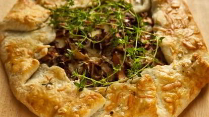 Рецепт Тарта с лисичками