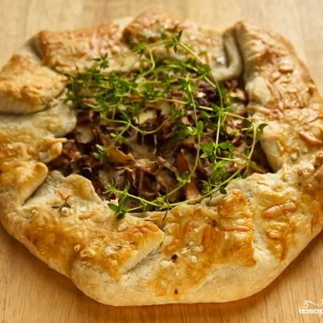 Рецепт Тарта с лисичками