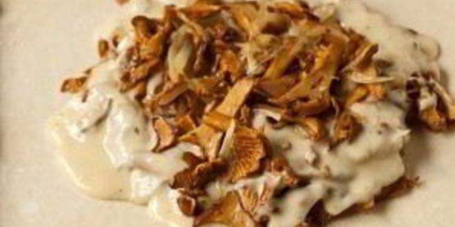 Рецепт тарта с лисичками