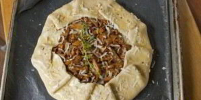 Рецепт тарта с лисичками