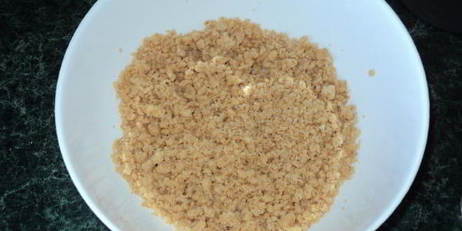 Рецепт тарта с творогом и малиной