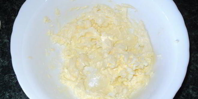 Рецепт тарта с творогом и малиной