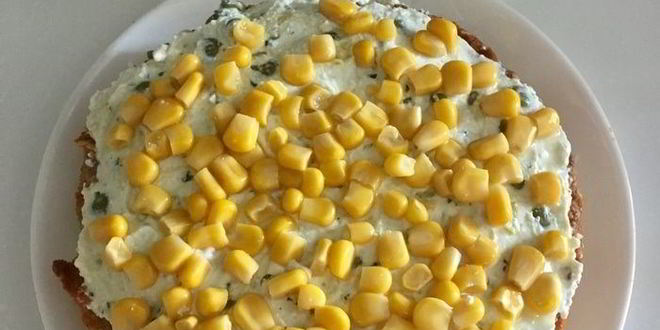 Рецепт тарта с творогом, овощами и зеленью