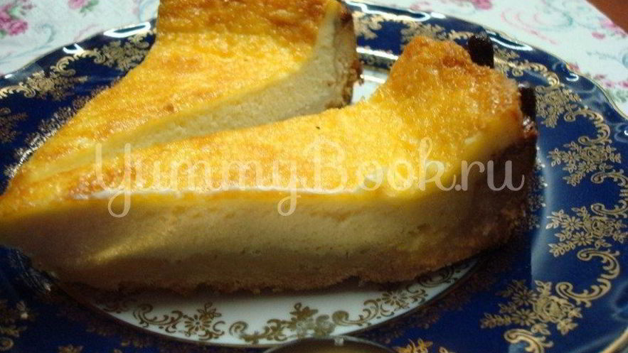 Рецепт тарта с заварным сливочным кремом