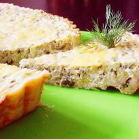 Рецепт Тарта с зеленым горошком