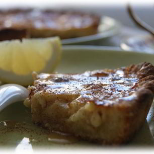 Рецепт Тарта с зерненым творогом и медом