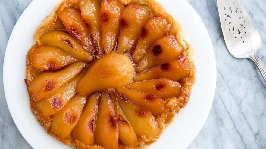 Рецепт тарта татен с грушами