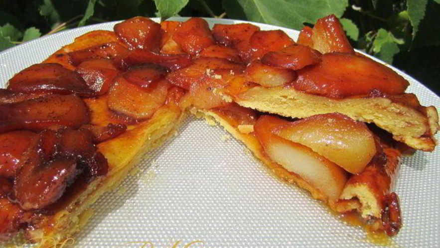 Рецепт тарта татен с грушой