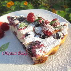 Рецепт Тарта ягодно-творожный