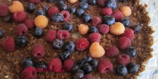 Рецепт тарта ягодно-творожный