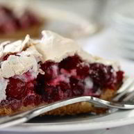 Рецепт Вишневого тарта с безе