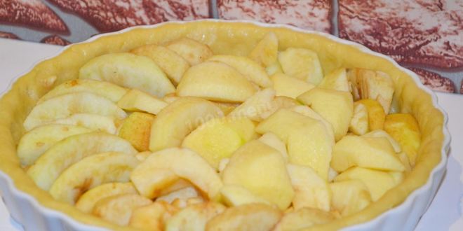 Рецепт яблочного тарта из яблок