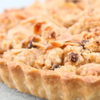 Рецепт Яблочного тарта с миндалем