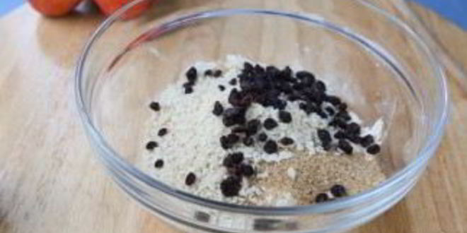 Рецепт яблочного тарта с миндалем