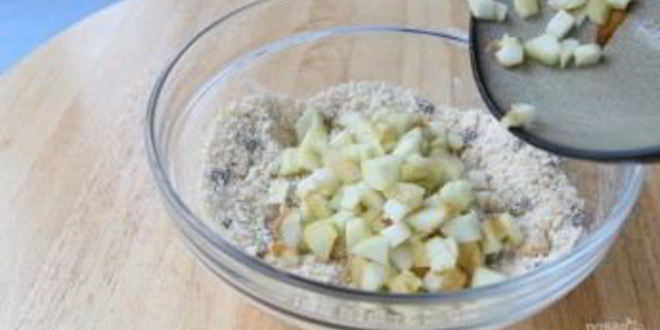 Рецепт яблочного тарта с миндалем