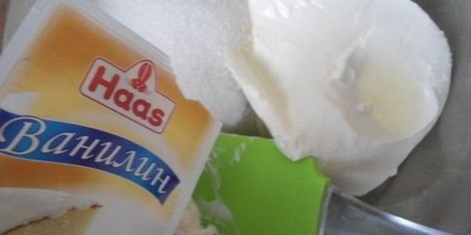 Рецепт яблочного тарта с ванильным кремом