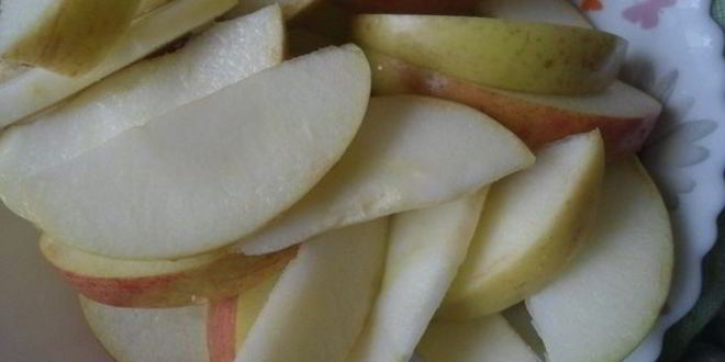 Рецепт яблочного тарта с ванильным кремом